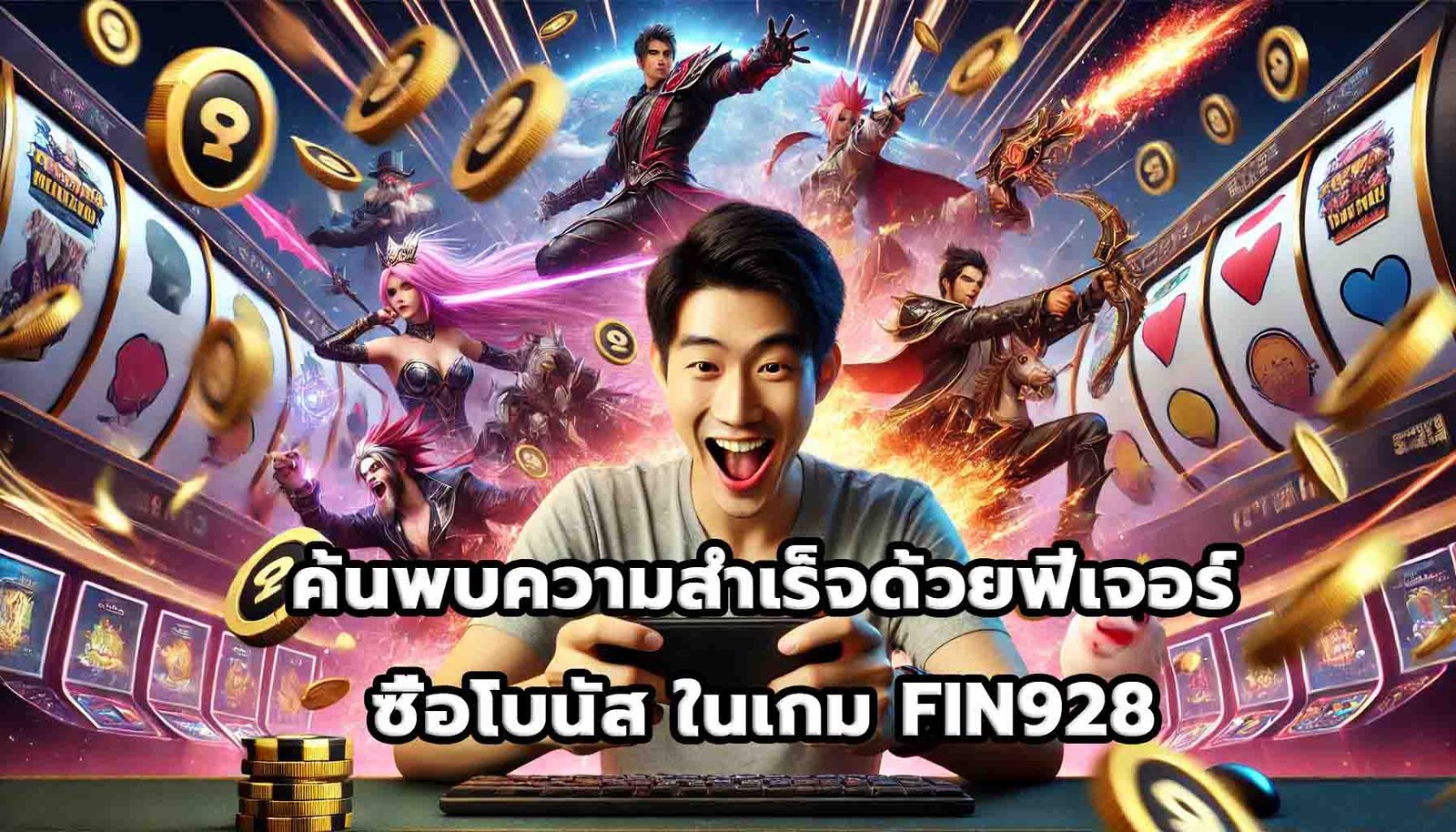 ค้นพบความสำเร็จด้วยฟีเจอร์ ซื้อโบนัส ในเกม FIN928-12