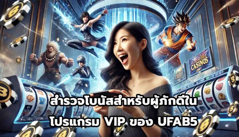 สำรวจโบนัสสำหรับผู้ภักดีในโปรแกรม VIP และ Loyalty ของ UFAB5-9