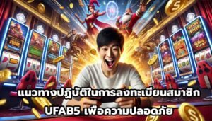 แนวทางปฏิบัติในการลงทะเบียนสมาชิก UFAB5 เพื่อความปลอดภัย-7
